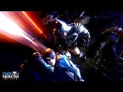 Batman fucks nightwing's buttocks