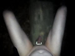 Me outside naked