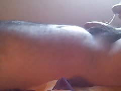 friend cums on me