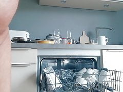 Daddy in the kitchen