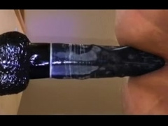 Nut Sack deep inch ebony fuck stick