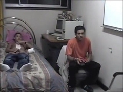 Cute French Arab Twink Wanks