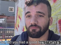 Bearded guy has his first raw sex experience and loves it