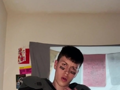 20 yr aged football player rails his fuck stick after experience