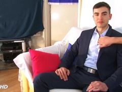 I'm not here to do a porn, cute male filmed in spite of hims