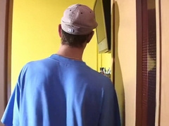 Cute Horny Greg Salim Is Into Hot Jerking Off Until A Big Thick Cock Cum Violently