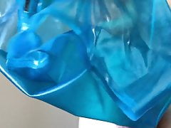 Latex COCK SHEATH pants dressing up