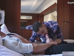 Beaux Banks and Cory Kane in a wild hardcore session with jocks and studs