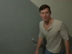 Hunk gay partners have deep messy anal