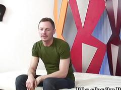 He wants the huge gay cocks of these black guys