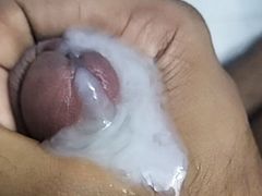 Hand job cum shot in the bathroom on shower time