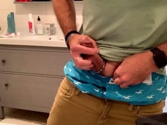 Wordy onanism session with cock ring and ball play featuring Tjenner