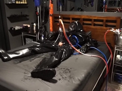 Rubber Cyborg Electro Milking