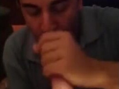 Verbal White Master Makes Arab Slave Swallow His Cum