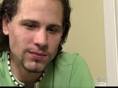 Gay homosexual seduces hetero room-mate