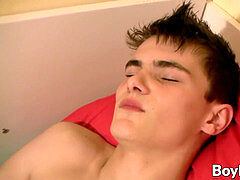 young bottom tongues culo after being fucked bareback