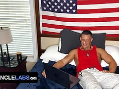 Cute Amateur Tristan West's First Time Anal Is With His Favorite Porn Star Jax Thirio - SayUncle