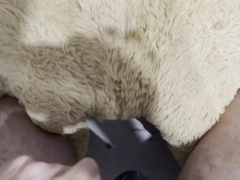 HUGE Plush Grizzly Grizzly Shagging - Jizz on muzzle [POV]