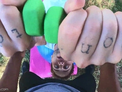 MenPov 2 Park Bears Meet Up For Some Bi-Racial Jaw-Dropping Time