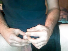 ME DIPPING MY MAN SAUSAGE