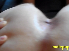 Leo Blue pulls off his gay underwear to check if theres anything wrong with his butthole