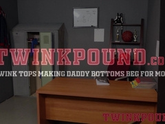 Jack Savvy impressed his meaty coach Mark Lax with barebacking skills