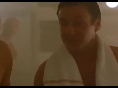 Old man - Movie sauna Scene