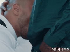 This bald dude Julian Grey sits on top of my dick for an anal experience