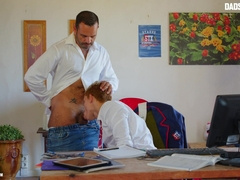 Dad Indulging in Young Temptations: A Fetish Desire of Dream. No condom