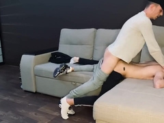 Dude went to a queer teenie mate and humped him stiff sans a condom in Nike sneakers