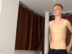 slick And draped light-haired