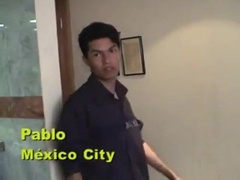 Chico Hispano-Americano Masturbandose