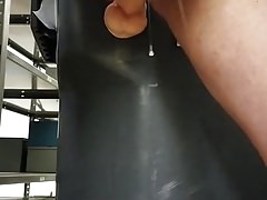 Crazy milking and prostate orgasm!