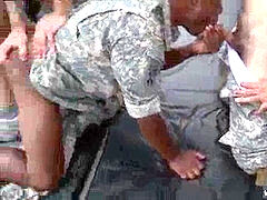 Triple penetration in military base male fag flick xxx geysers,