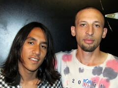 Hot couple of nice guys fucking their asses in the black room