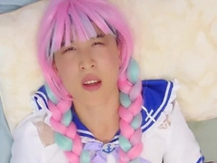 Hololive aqua onanism and jizm in pantyhouse