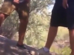 An Aged Fellow Suggest me his Bum in the Park