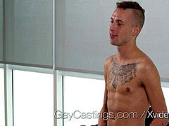 GayCastings Naive Sean Christopher screwed by audition agent