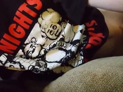 Buddy blows me on the couch while I stroke him CIM swallow 3