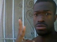 Enormous Black Trunk Milking and Jizzing Outdoors