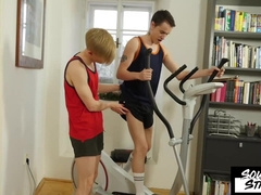 SOUTHERNSTROKES Dark Haired Vitali Kutcher Slips Hefty Lollipop To Marcel Boyle Greedy Bum