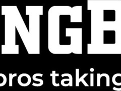 Frat bros skip movie night to wreck their pledges perfect ass