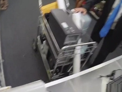 Straighty analfucking pawnbroker until facial