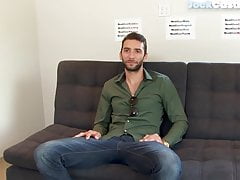 Casting amateur otter masturbates on the couch