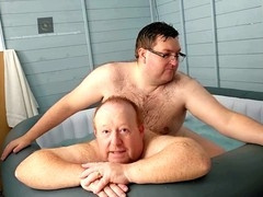 Gay neighbour, gay step, chubby gay