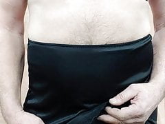 I Love being a cross dressing sissy boy with cum on my tits
