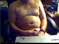 grandpa cum on cam and taste his cum 10