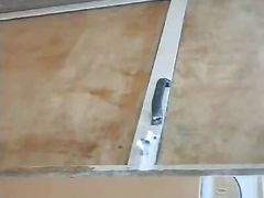After looking at my hot stepsister I masturbated on the bed