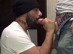 Homosexual, gay men, gay cum swallow