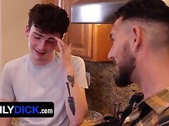 Hot Stepson Myott Hunter Gets His Tight Asshole Fucked By Stepdaddy On Thanksgiving